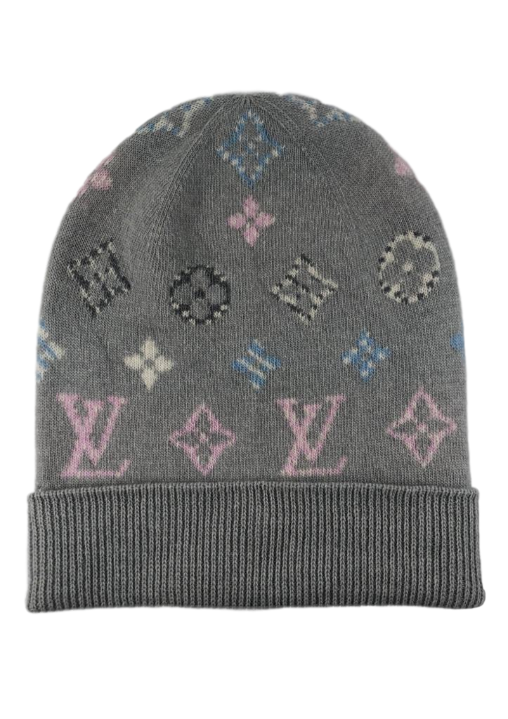 Louis Vuitton Monogram 70% Cashmere and 30% Silk Beanie