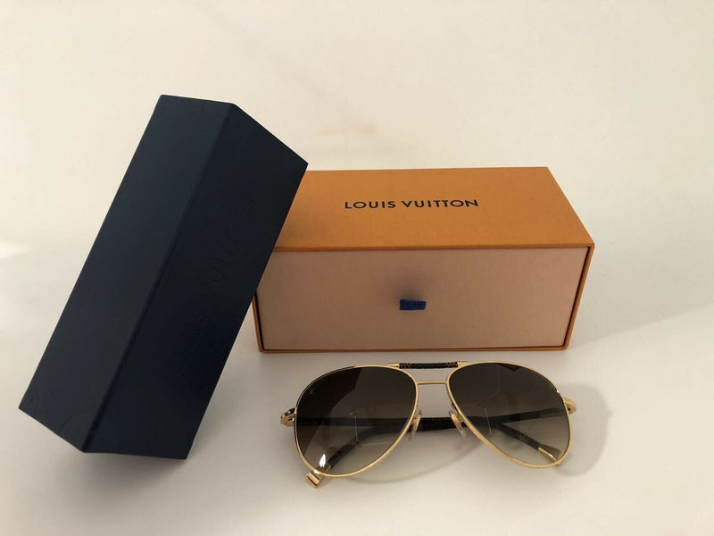 Louis Vuitton Gold/Brown Gradient Z0202U Damier Ebene Conspiration