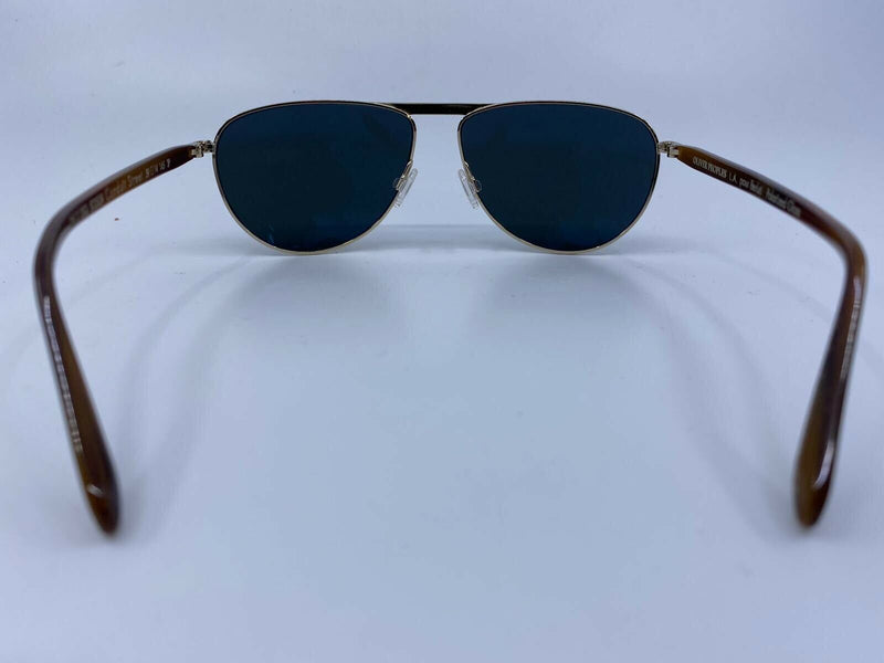 Berluti Oliver Peoples Conduit Street Calf Leather Sunglasses - Luxuria & Co.