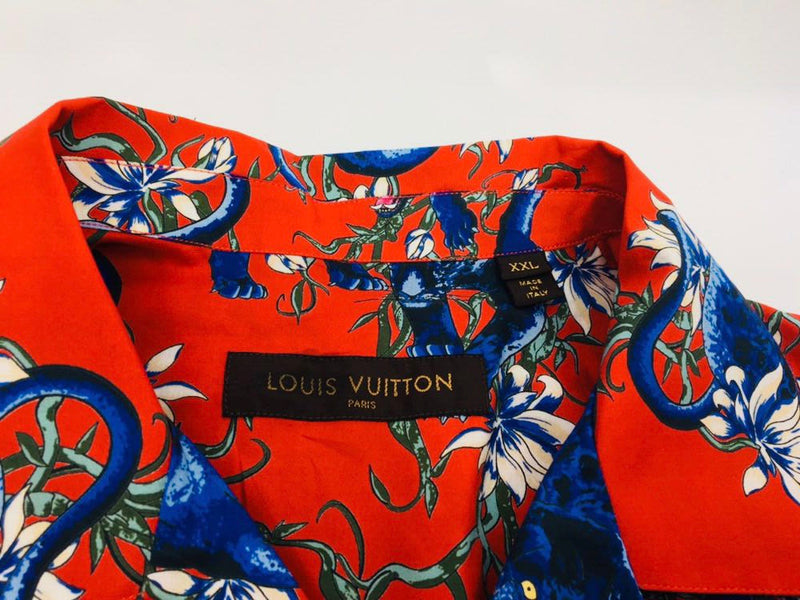 Louis Vuitton Multicolor Monogram Hawaiian Shirt