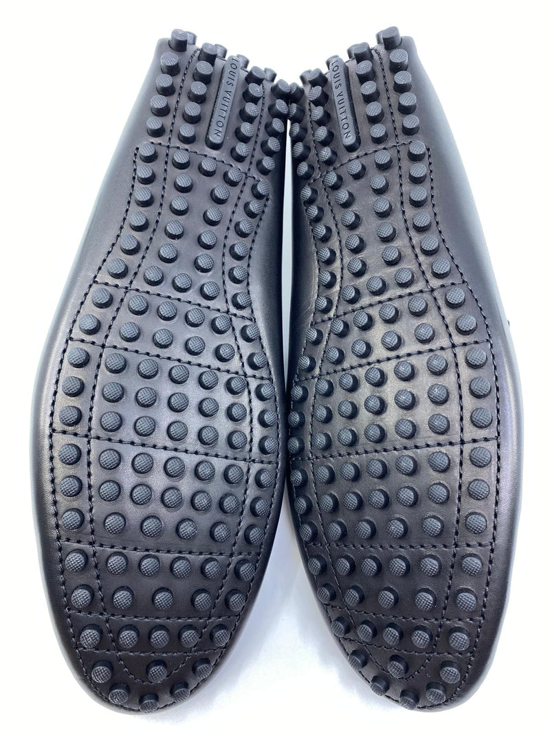 Louis Vuitton Hockenheim Loafer In Grained Leather Yq3K1Mgc Btd