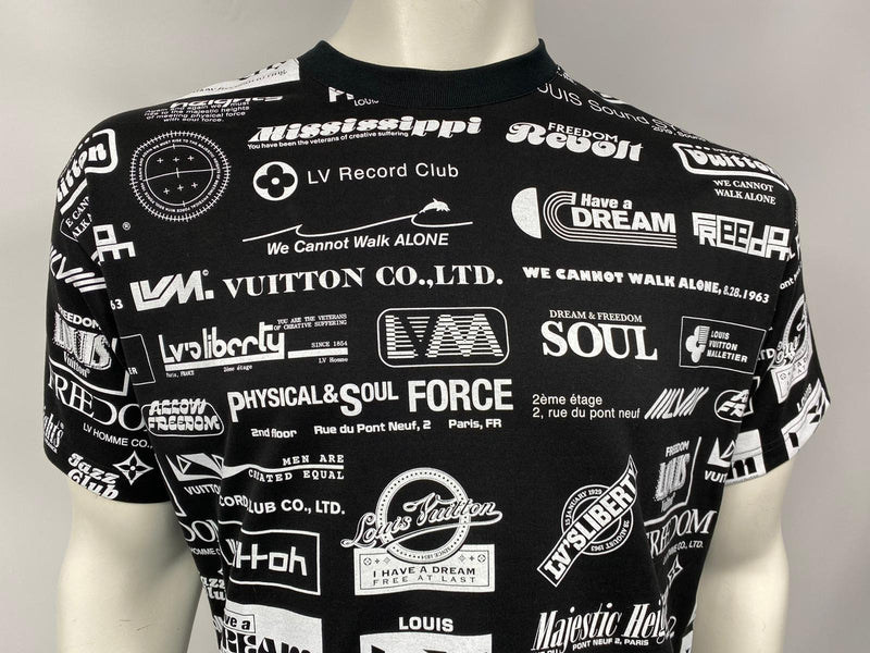 Allover Logos Printed T-Shirt