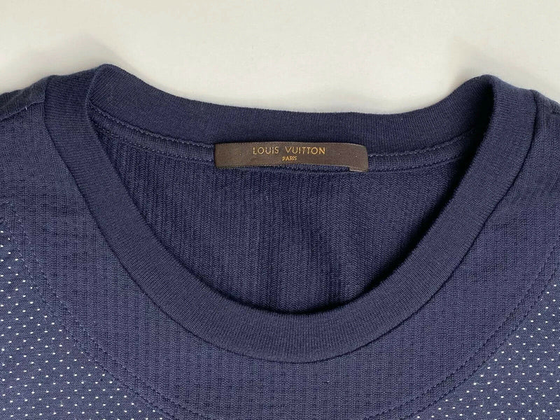 Louis Vuitton Spotted Denim Front T-Shirt - Luxuria & Co.