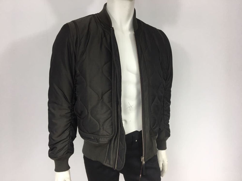 Quilted Bomber Jacket - Luxuria & Co.