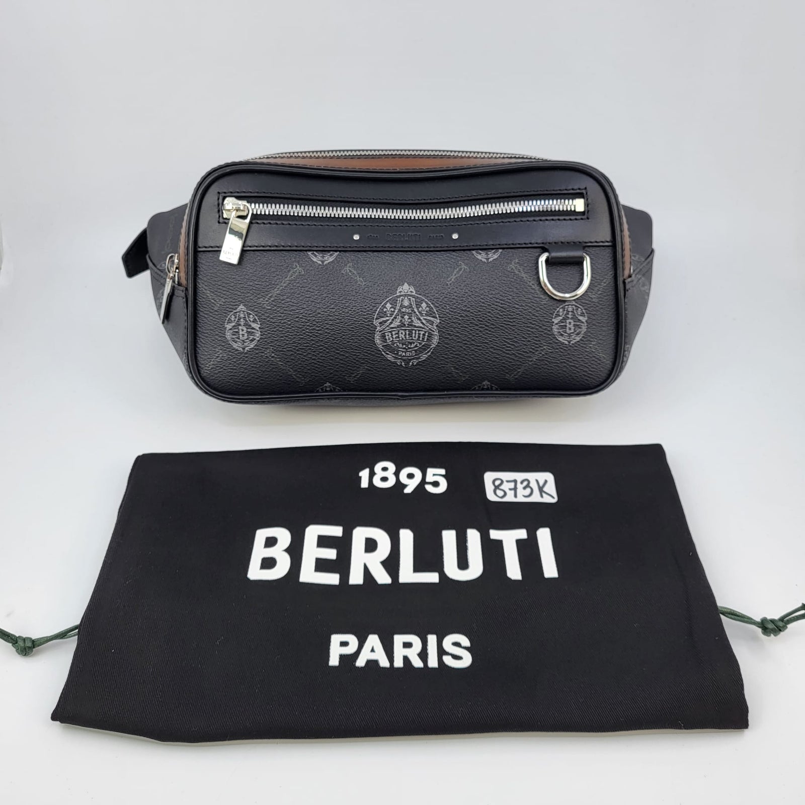 Berluti Men's Balade Leather Messenger Bum Bag – Luxuria & Co.