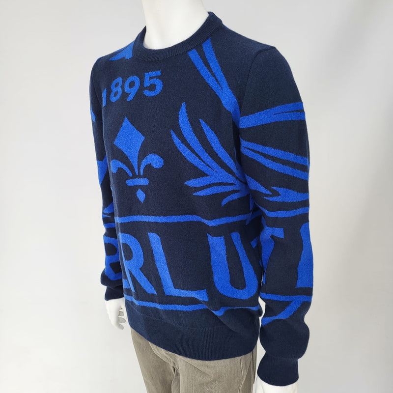 Crest Jacquard Sweater