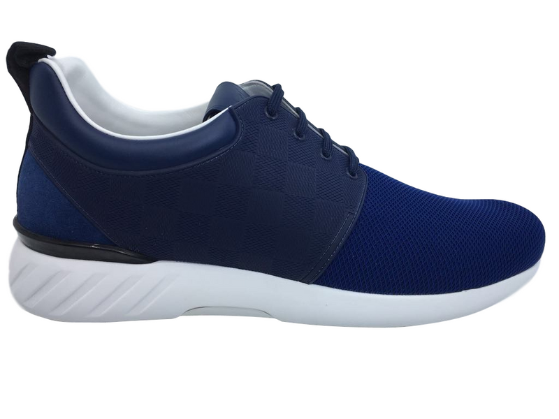 Louis Vuitton Damier Fastlane Sneakers - Blue Sneakers, Shoes