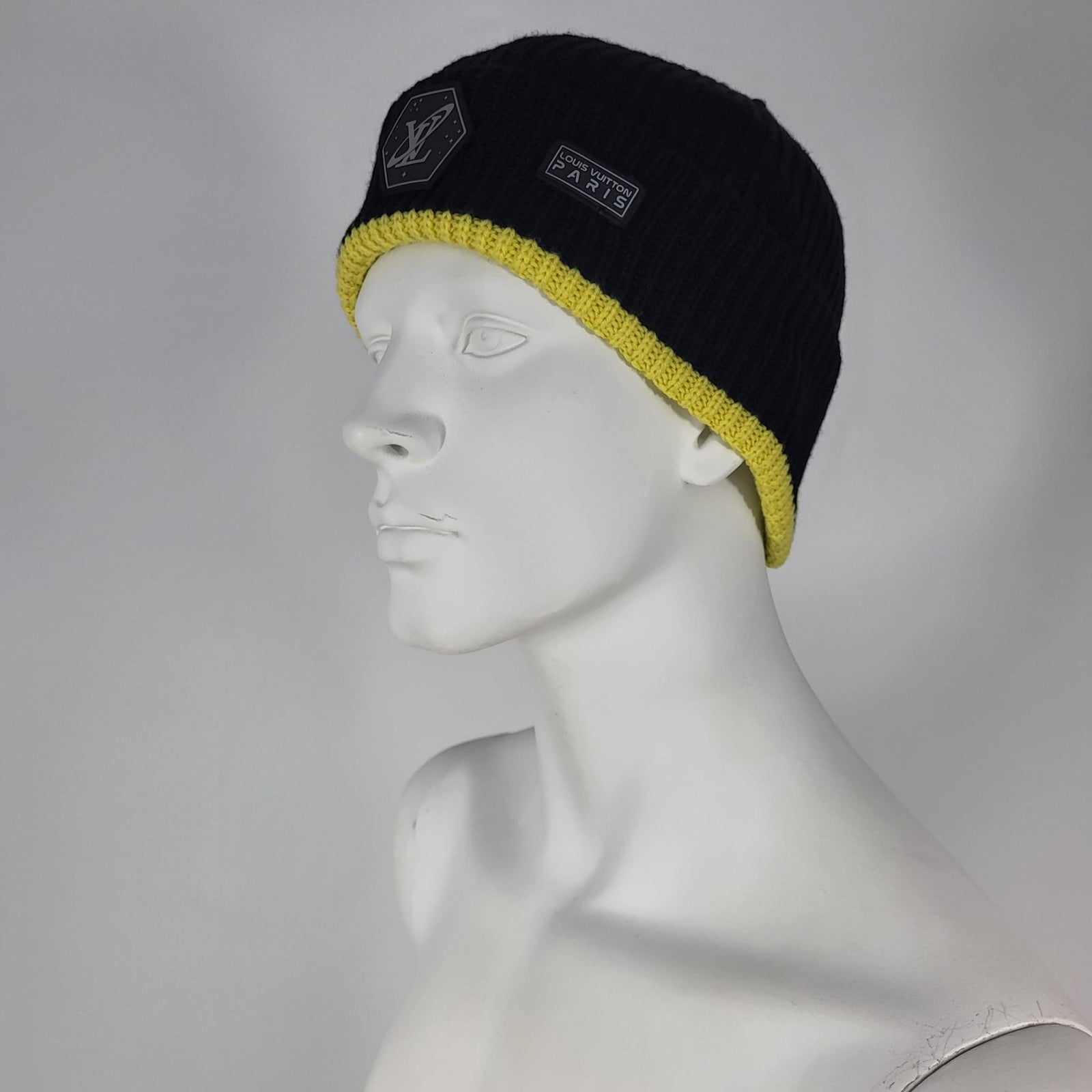 Louis Vuitton LV Upside Down Knit Cap Wool Yellow LOUIS VUITTON(ルイヴィトン) LOUIS VUITTON CUPニット帽  main image 3