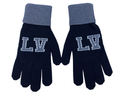 Louis Vuitton Men's Black Wool LV Varsity Gloves – Luxuria & Co.