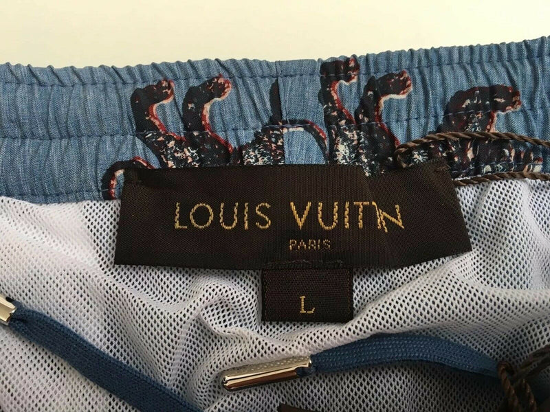 Louis Vuitton Men's Monogram Logo Swim Trunk Shorts