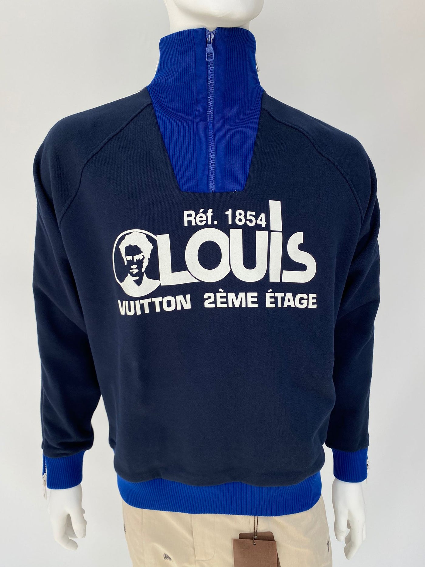 LOUIS VUITTON スウェット LouisPrintedMultiZippedSweater