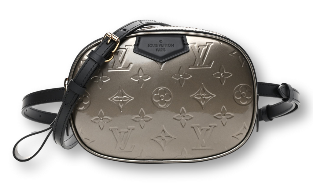 Louis Vuitton Belt Bag Shoulder Bag Crossbody Vernis Patent Black M90464 F/S