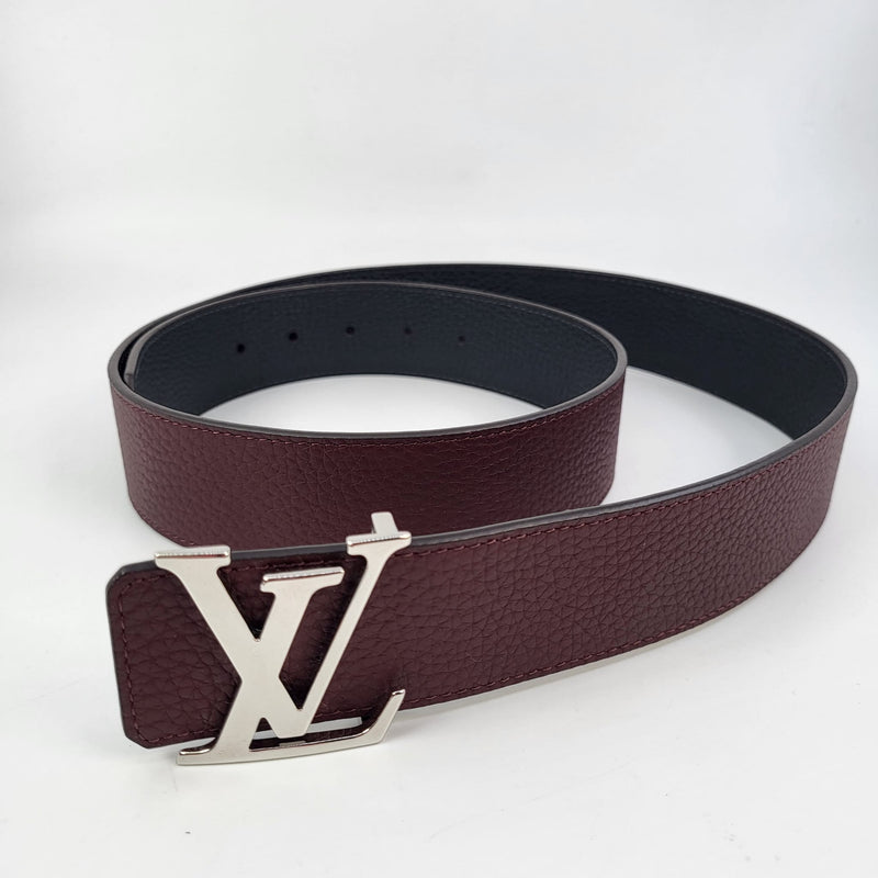 Initiales leather belt Louis Vuitton Black size 90 cm in Leather