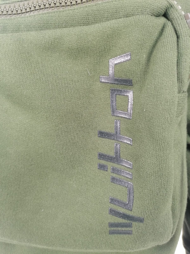 Louis Vuitton, Shirts, Louis Vuitton Mens Off White 3d Patched Pocket Half  Zipped Sweater