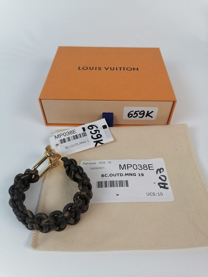 Louis Vuitton Brown Blooming Bracelet 19