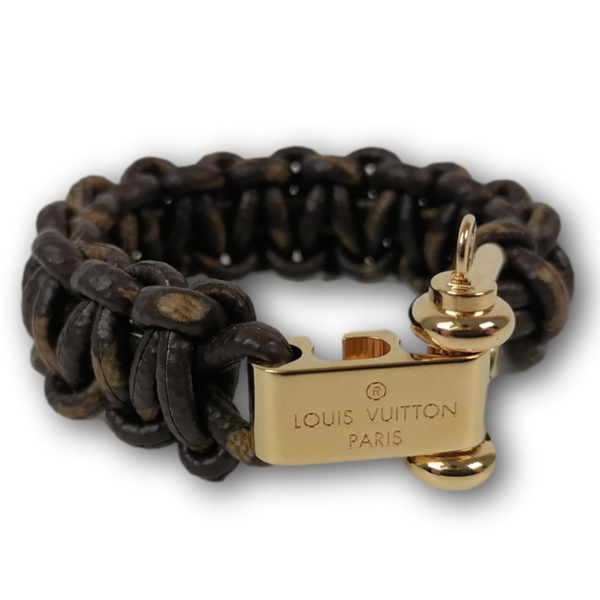 Louis Vuitton Women's Brown Monogram Outdoor Bracelet MP038E