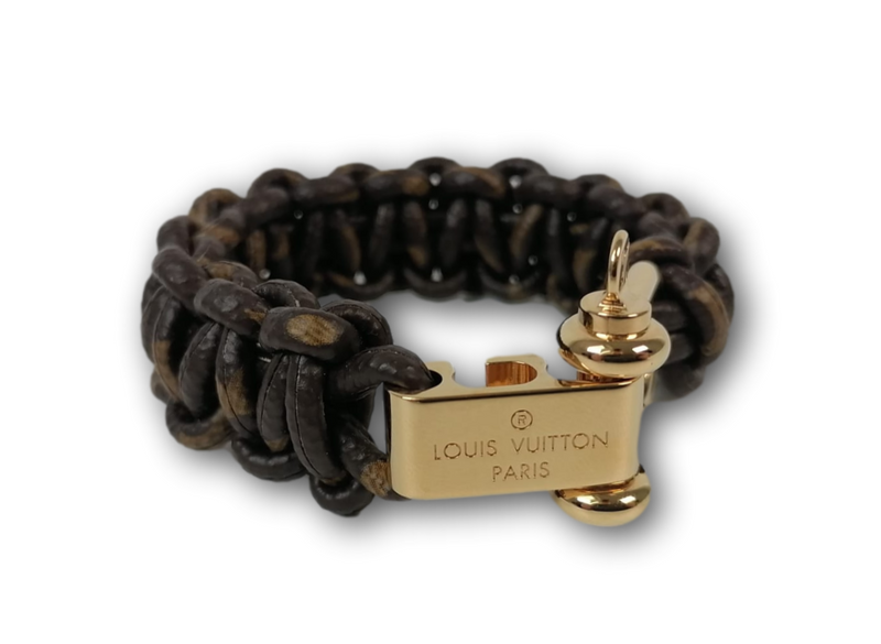 Louis Vuitton Monogram Chain Bracelet 100% authentic