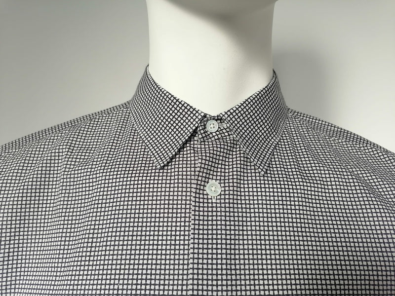 Black and White Geometric Shirt