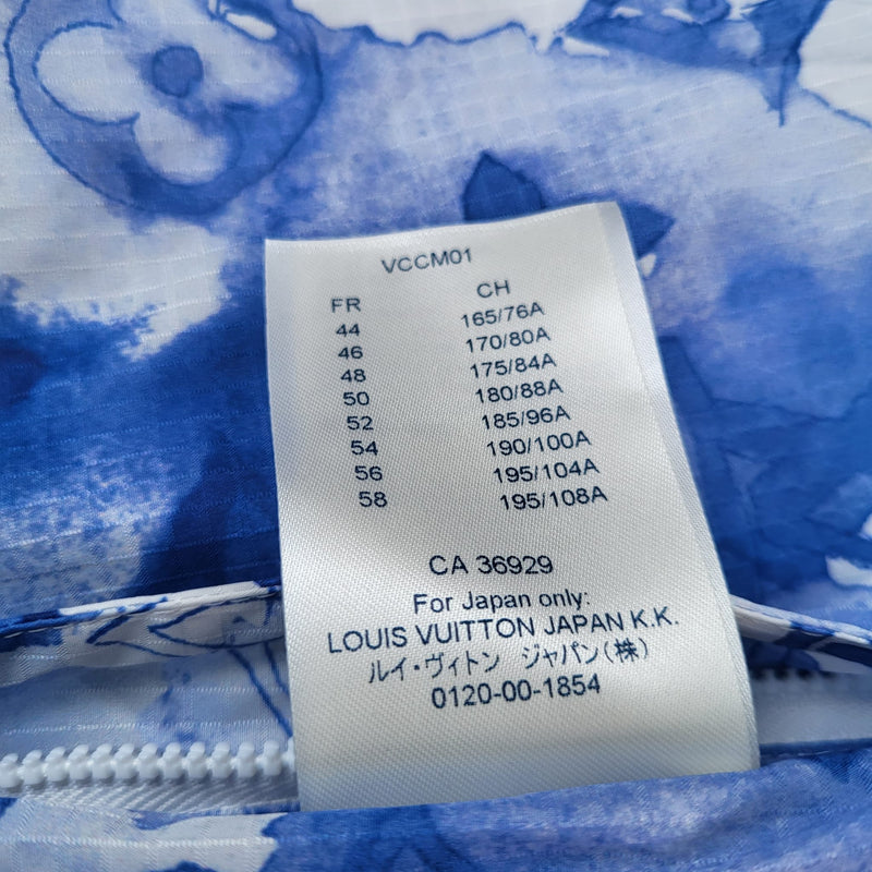 Louis Vuitton 1A8QZV BLUE WATERCOLOR WINDBREAKER