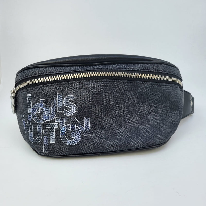 Shop Louis Vuitton DAMIER GRAPHITE Men's Belt Bags