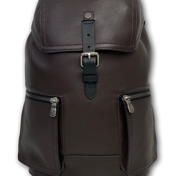 Louis Vuitton Men's Brown Leather Utah Canyon Backpack – Luxuria & Co.