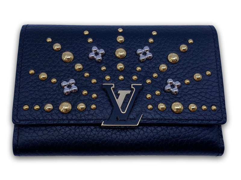 Louis Vuitton - Authenticated Capucines Handbag - Leather Blue for Women, Never Worn, with Tag
