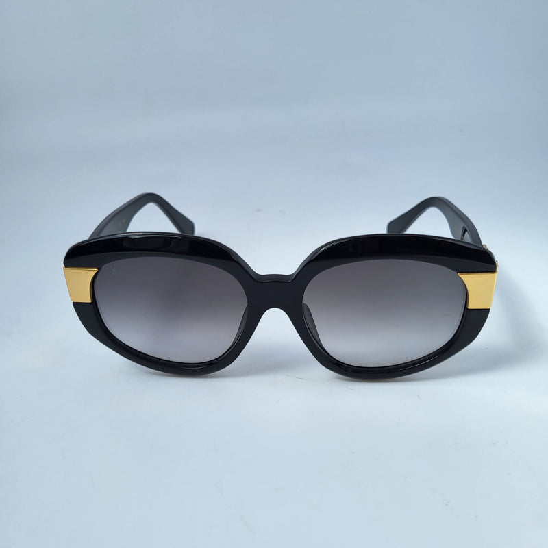 Louis Vuitton Sunglasses My Monogram Light Round Black Unisex with  storagebag