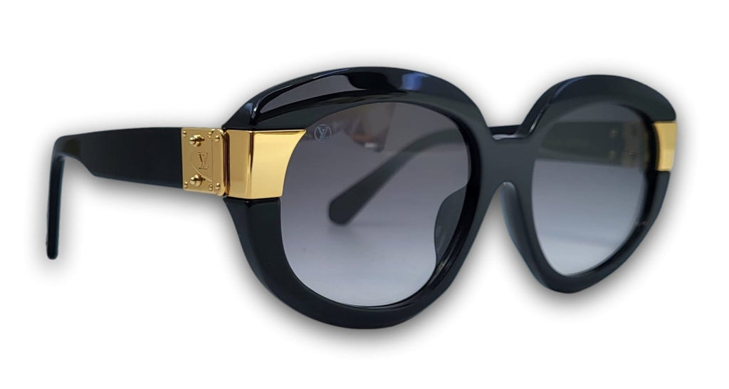 LOUIS VUITTON Enigme GM Sunglasses Black 139369