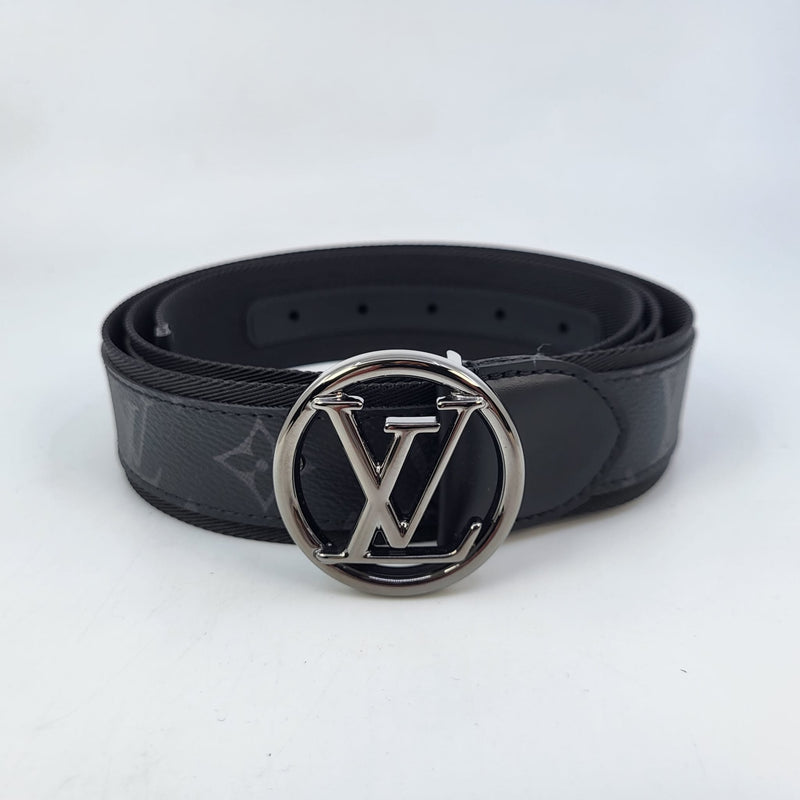 Louis Vuitton Men's LV Circle Monogram Eclipse 40 MM Belt M0116Q – Luxuria  & Co.