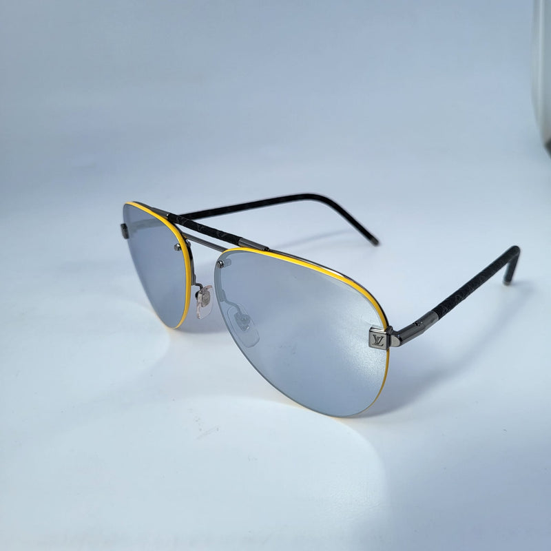 Louis Vuitton Clockwise Sunglasses Multicolored Metal. Size E