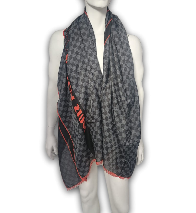 louis vuitton shawl scarf