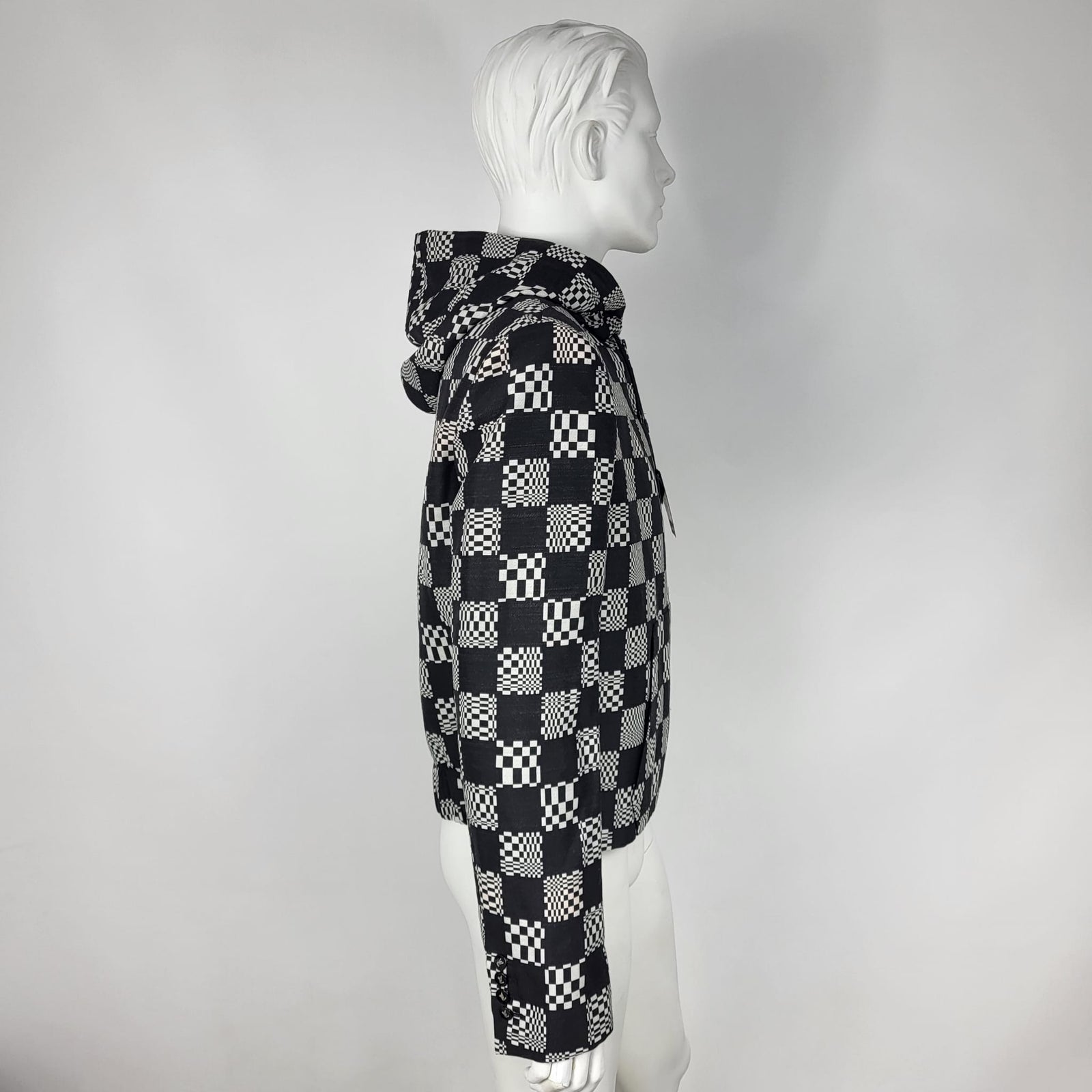 Louis Vuitton Men's Distorted Damier Constructed Hoodie – Luxuria