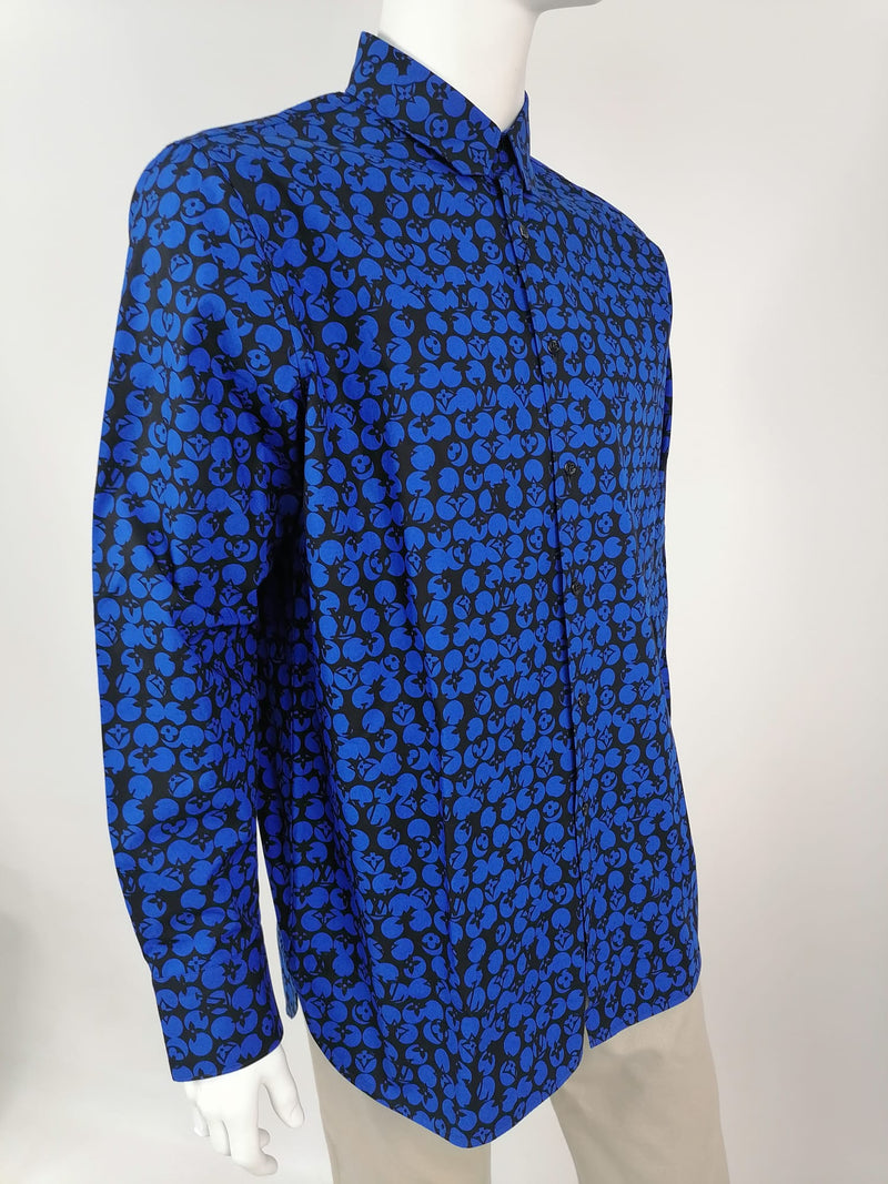 Louis Vuitton Blue Bandana Shirt 4L