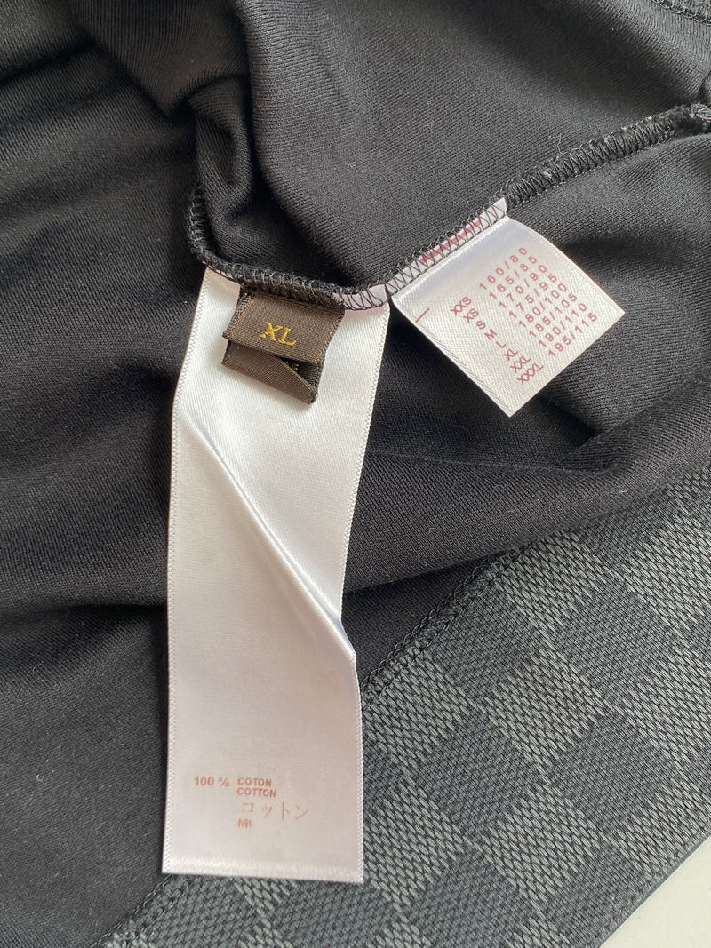 Louis Vuitton Men's Black & White Cotton Classic Damier Shirt – Luxuria &  Co.