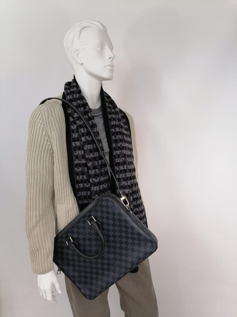 Louis Vuitton Damier Cobalt Canvas Porte-Documents Jour Bag