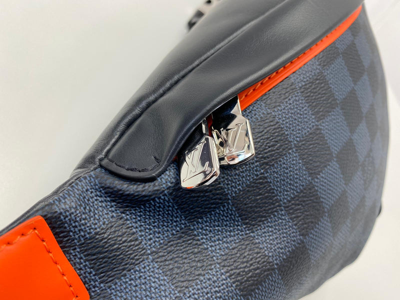 Louis Vuitton Damier Cobalt Orange Race Discovery Bumbag – Savonches
