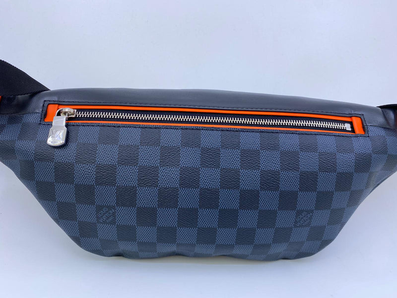Louis Vuitton Discovery Bumbag Limited Edition Damier Cobalt Race at 1stDibs