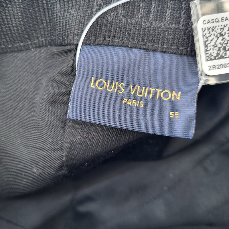 Louis Vuitton Green Corduroy Easy Fit Camo Cap 60 Louis Vuitton