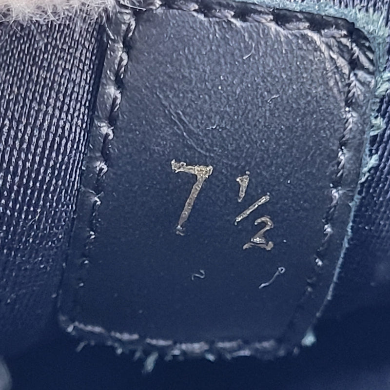 Louis Vuitton Men Fastlane Sneakers US 8.5 LV7.5 Blue Denim Lv Logo Monogram  Low