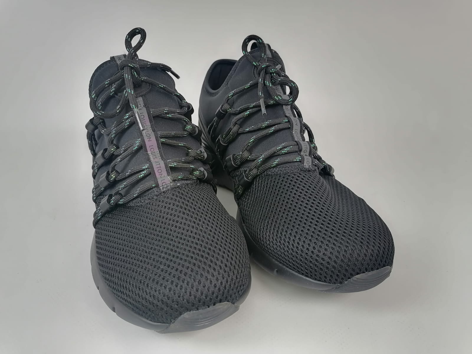 ルイ・ヴィトン　Fastlane　Sneaker Louis Vuitton Men's Black Fastlane Sneaker – Luxuria & Co.