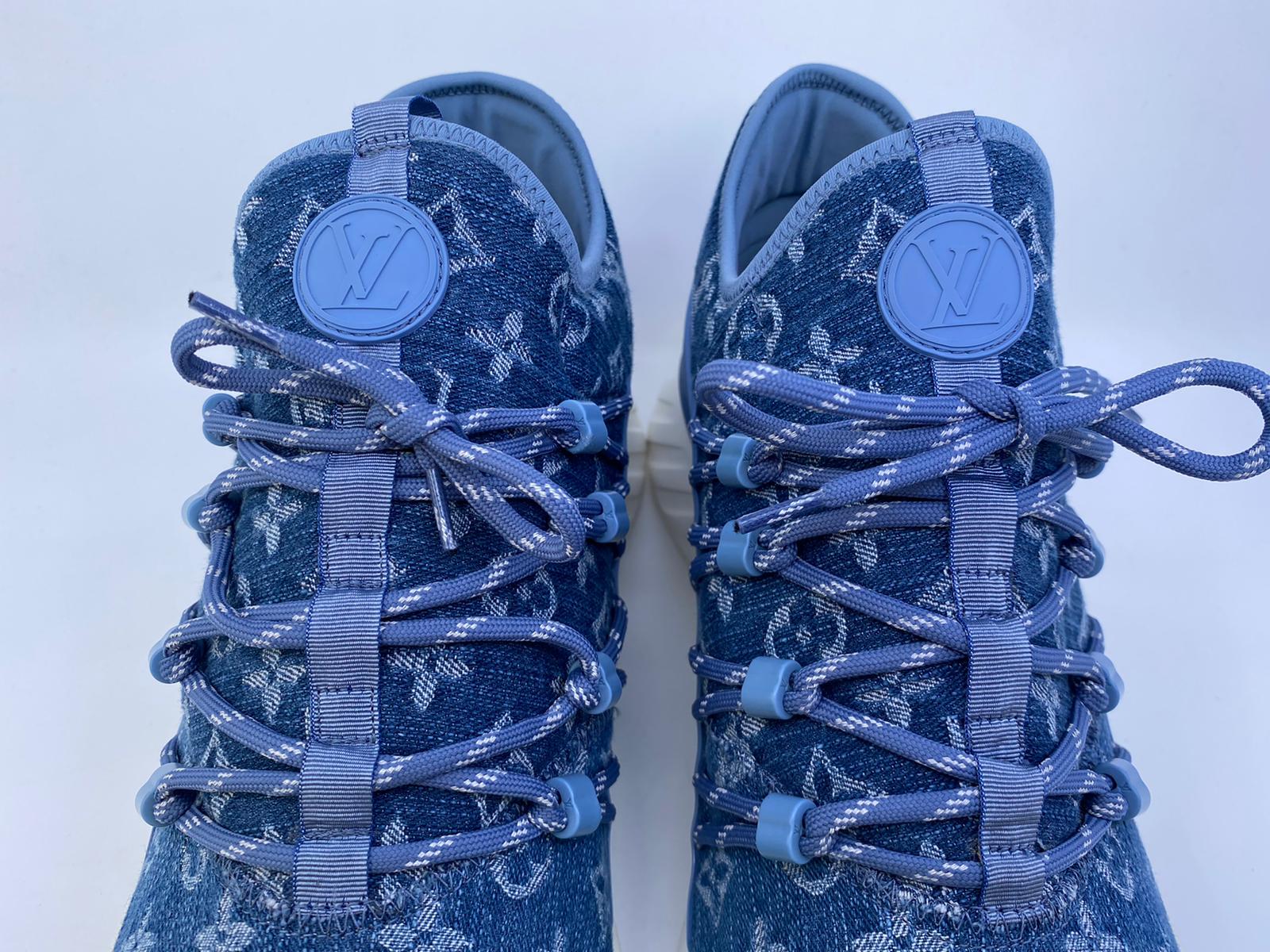 Louis Vuitton Men's Fastlane Sneaker Monogram Denim – Luxuria & Co.