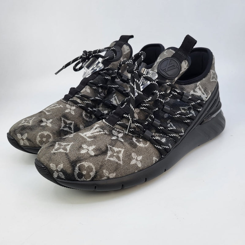 Authentic Louis Vuitton Fastlane Denim Monogram Sneakers LV 7,5 EU 40,5 US  8,5