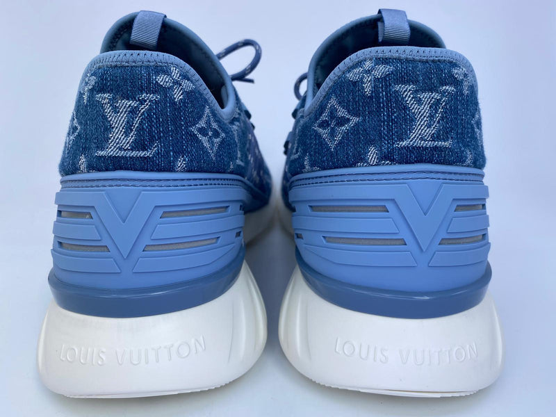 Louis Vuitton Men's Blue Denim Monogram Fastlane Sneaker – Luxuria