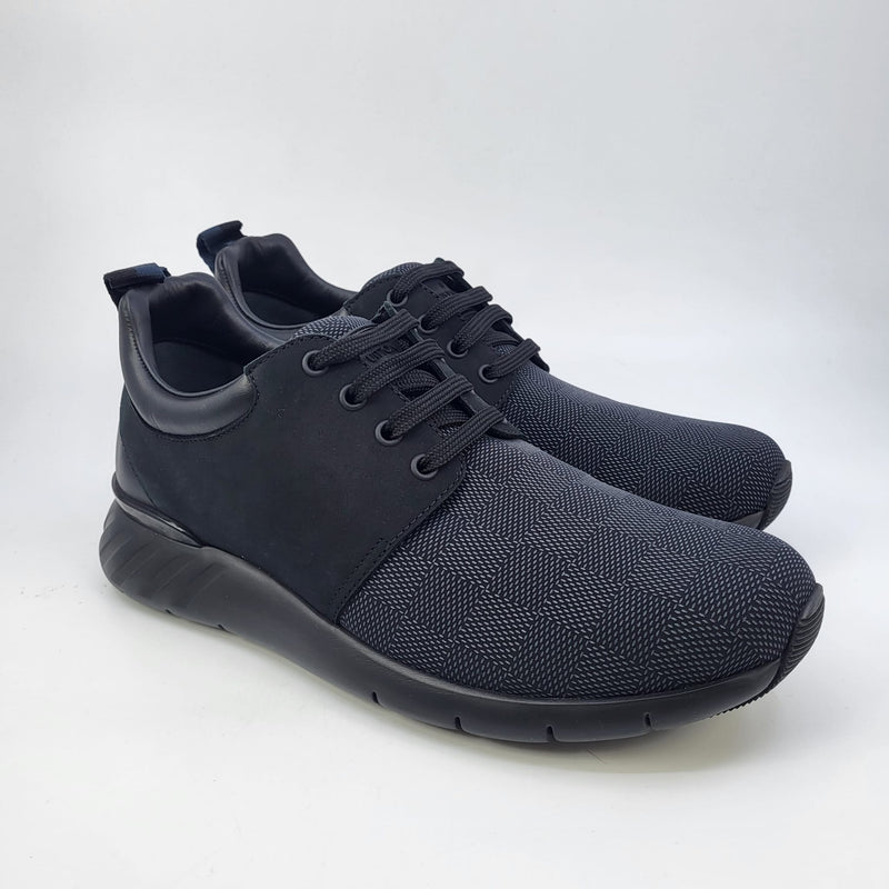 Louis Vuitton Men's Black Damier Fastlane Sneaker size 6.5 US / 5.5 LV