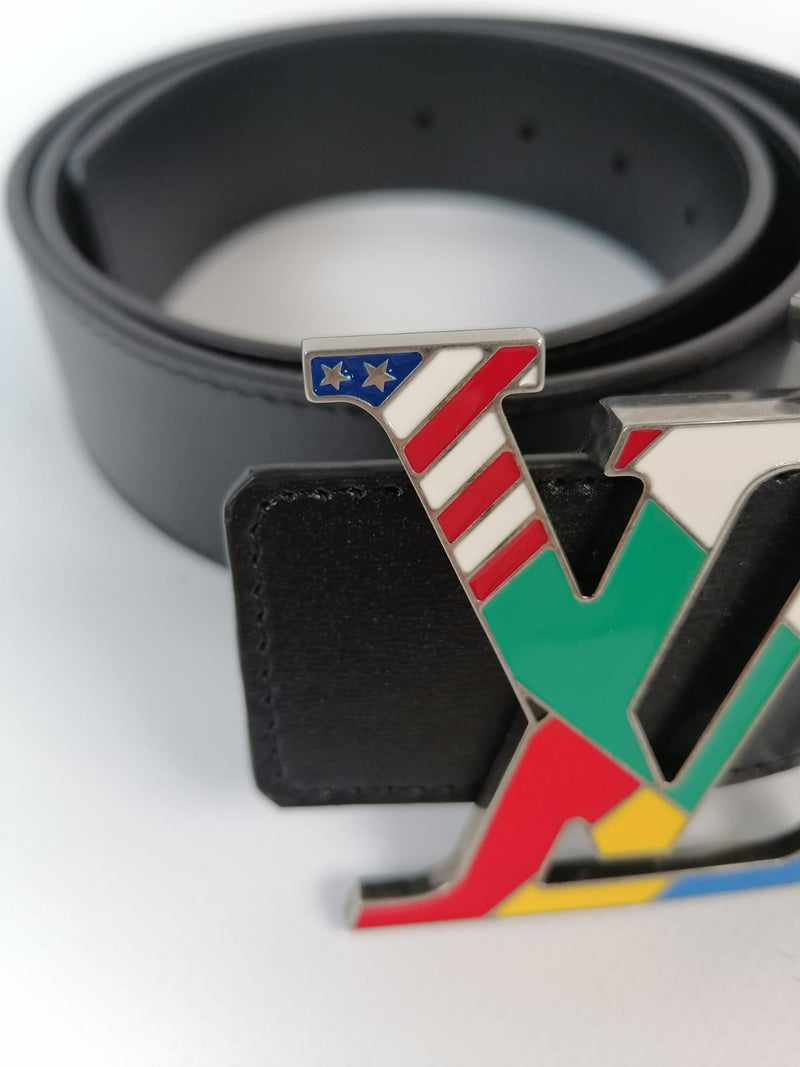 Louis Vuitton, Accessories, Louis Vuitton Virgil Abloh Monogram Character  Initials Belt