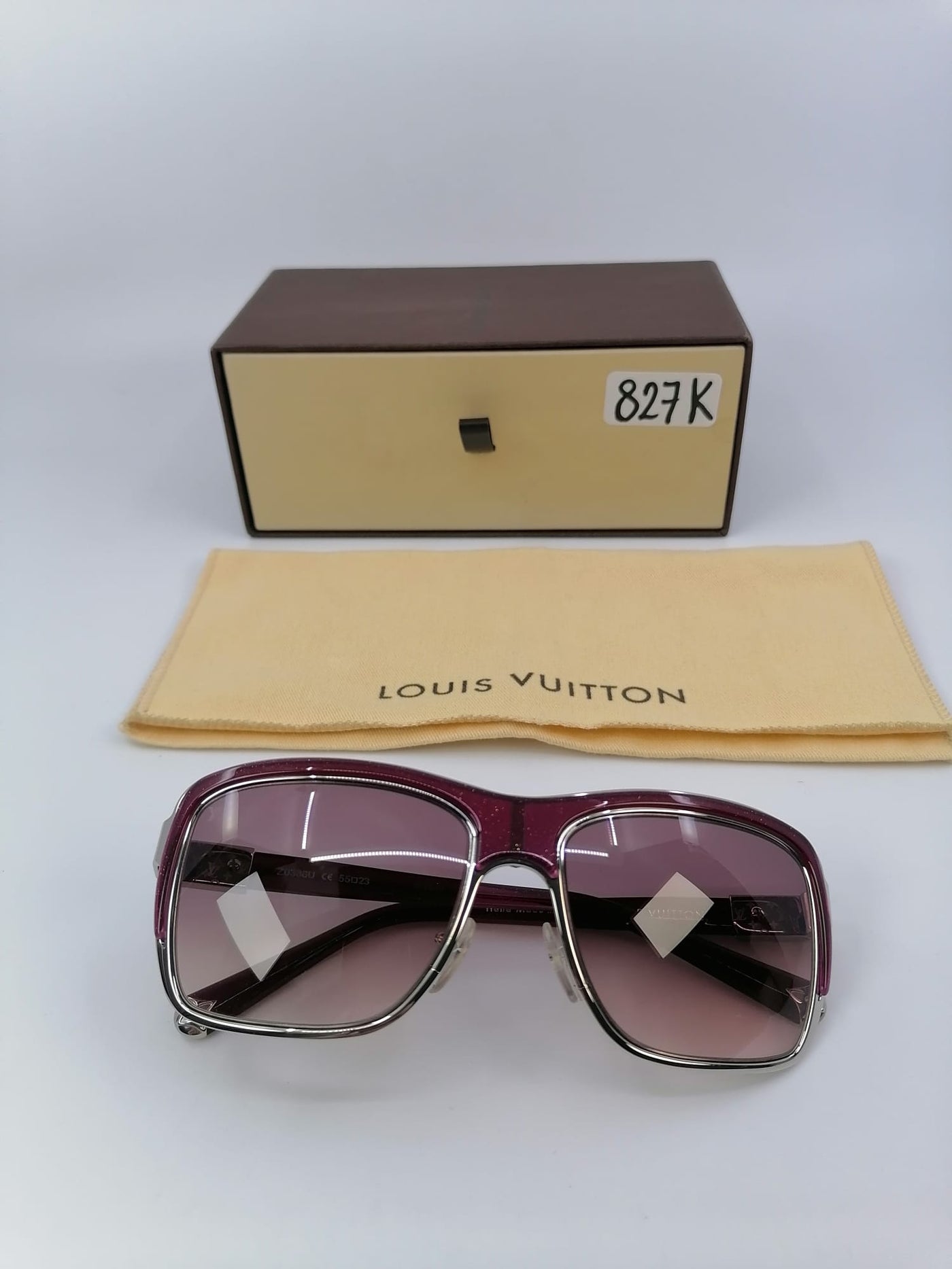 Louis Vuitton Women's Red Freesia U Sunglasses Z0386U – Luxuria & Co.