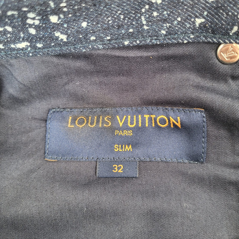 Louis Vuitton Denim Jacket, Navy, 46