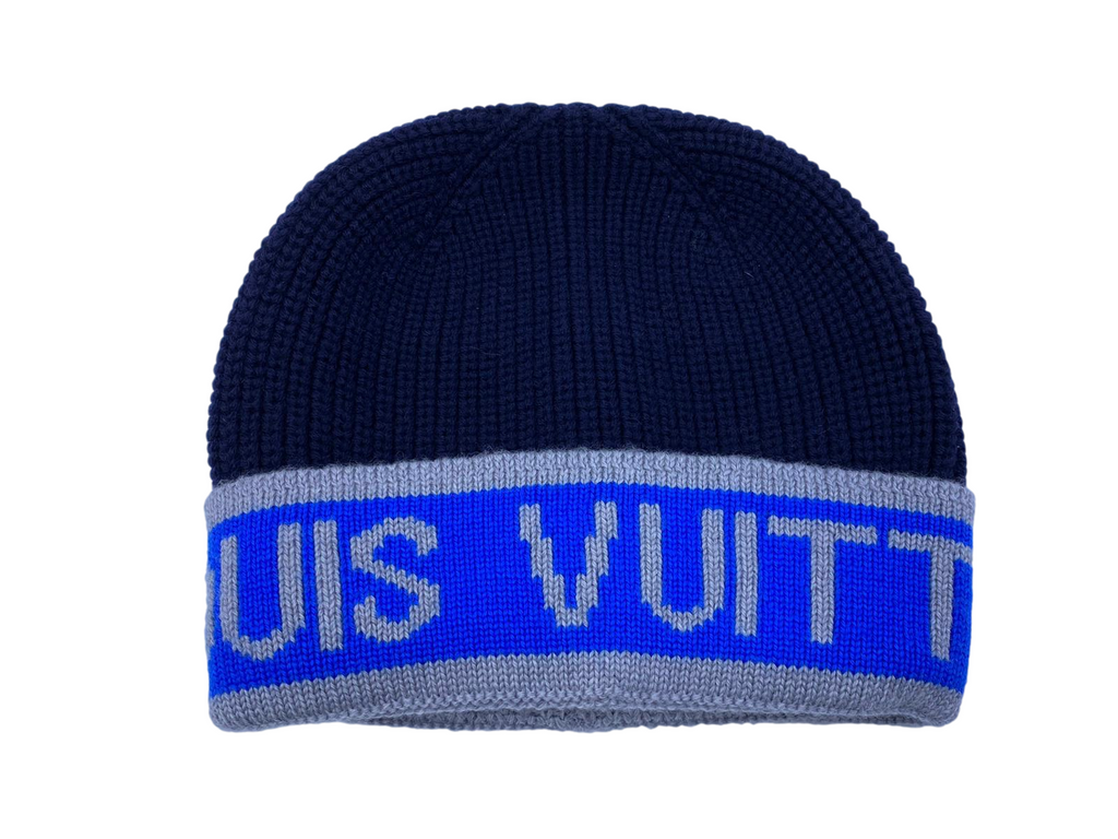 Hat Louis Vuitton Navy size M International in Cotton - 31544039