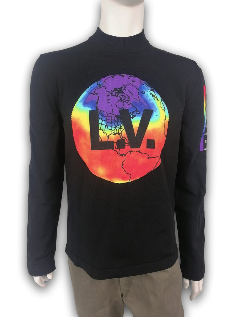 LV Intarsia Signature Pullover - Ready to Wear