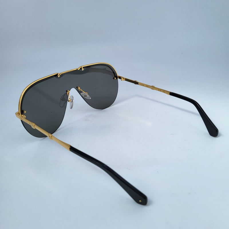 Louis Vuitton Women's Black & Gold Gone Girl W Sunglasses Z1230W